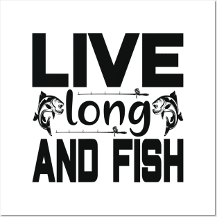 love long and fish Posters and Art